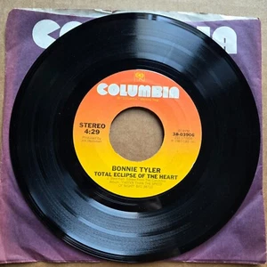 BONNIE TYLER Total Eclipse Of The Heart 45 7" Record Vinyl Records - Picture 1 of 2