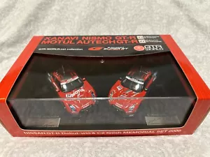 1:43 Ebbro Nissan GT-R Debutto Win & 1-2 Finish Memorial Set 2008 - Foto 1 di 12