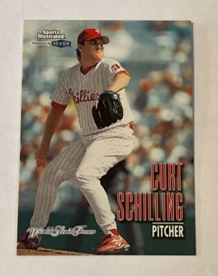 1998 Fleer Sports Illustrated World Series Fever - #113 Curt Schilling Phillies - Image 1 of 2