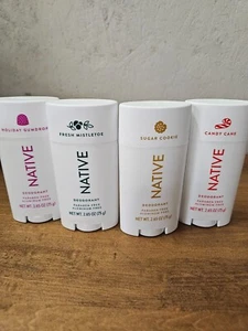 Native Deodorant Antiperspirant 2.65oz Paraben / Aluminum Free  Holiday Scents - Picture 1 of 11