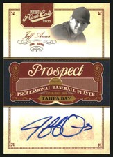 2011 Prime Cuts Prospect Signatures Gold #JA Jacob Anderson Autograph /49