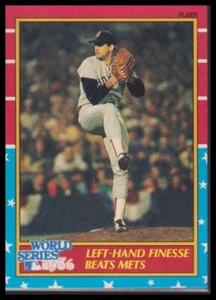 Fleer #1 1987 mano izquierda Finesse Beats Mets Serie Mundial - Imagen 1 de 2