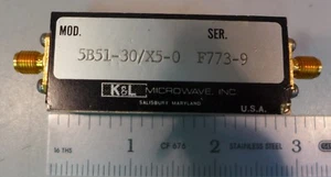K&L Bandpass Filter 5B51-30-X5-0 - Picture 1 of 3