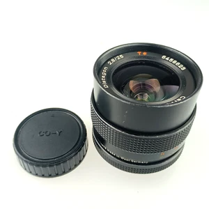 [MINT]　Contax Carl Zeiss Distagon T 25mm f/2.8 AEG Lens C/Y Mount From JAPAN - Picture 1 of 5