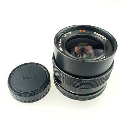 Contax Carl Zeiss Distagon T 25mm f/2.8 AEG Lens C/Y Mount From JAPAN [MINT] - Image 1 of 4