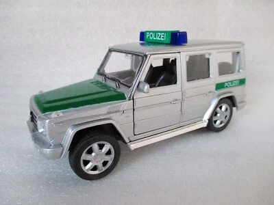Mercedes Benz G Klasse Polizei AMG 1:32 Modellauto Daimler - Bild 1 von 4