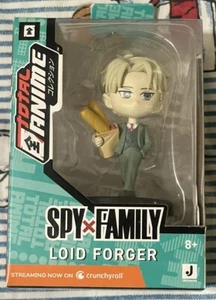 NIB Spy x Family Jazwares Total Anime Loid Forger Figure Sealed - Picture 1 of 7