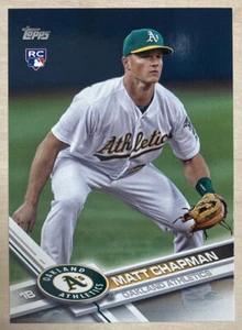 MATT CHAPMAN RC - 2017 Topps Update Series #US4 - OAKLAND ATHLETICS - Bild 1 von 2