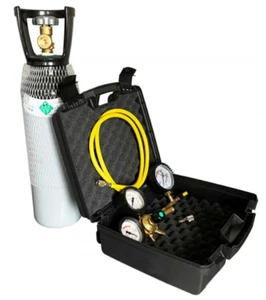 KIT AZOTO CON BOMBOLA PIENA DA 5 LT KIT RIDUTTORE DI PRESSIONE TENUTA IMPIANTO - Foto 1 di 5