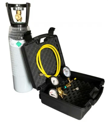 KIT AZOTO CON BOMBOLA PIENA DA 5 LT KIT RIDUTTORE DI PRESSIONE TENUTA IMPIANTO - Immagine 1 di 4