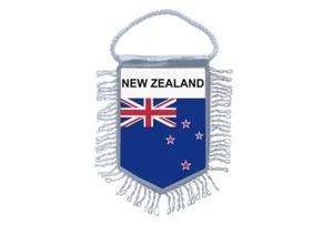 Mini banner flag pennant window mirror cars country banner new zealand - Bild 1 von 1