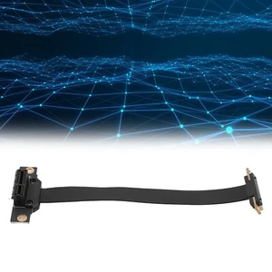 PCIe 3.0 X1 Riser Cable 8Gbps High Speed Dual 90 Degree Right Angle PCI Express - Afbeelding 1 van 24