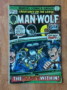 Criaturas sueltas #31 (1974) Hombre lobo en buen estado/en muy buen estado 3,0 - Imagen 1 de 2