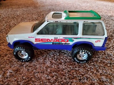 Vintage Nylint Sea-Doo Bombardier Metal Muscle Purple White GTX SUV Toy Car - Image 1 of 4