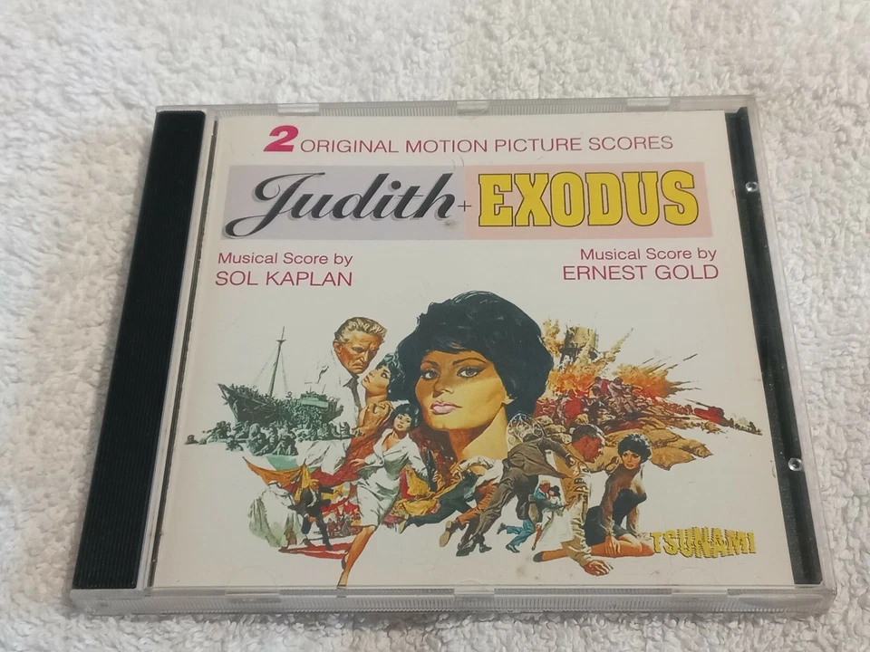 Banda sonora de la película Judith + Exodus 2 - CD - Sol Kaplan Ernest Gold Foto 1 de 4