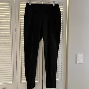 Nine West Gray legging stretch knit size Medium - Picture 1 of 9