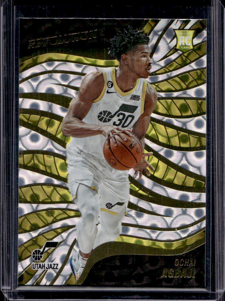2022-23 Revolution Ochai Agbaji Groove ROokie RC #121 Jazz