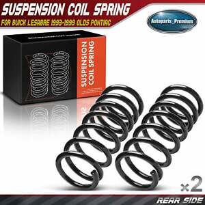2x Rear Left & Right Coil Spring for Buick LeSabre 1993-1999 Oldsmobile Pontiac