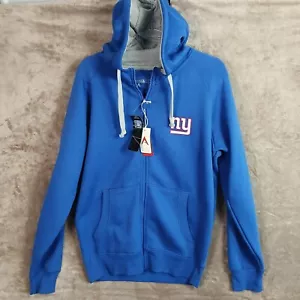 Antigua Men's Royal New York Giants Victory Full-Zip Hoodie Size M NWT - Picture 1 of 15