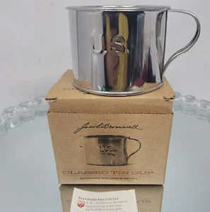 Jacob Bromwell U.S.Civil War Repro Tin Cup C801T Collectible Reenactment $125NEW - Picture 1 of 11