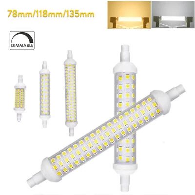 Dimmable R7s Led Bulb 78mm/118mm/135mm 220v Corn Light 6500k 20w Warm 15watt 10w - Image 1 of 4