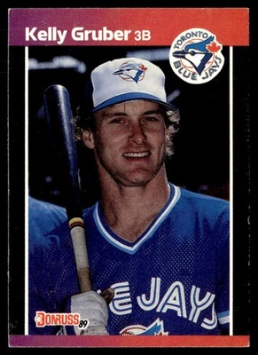 1989 Donruss Kelly Gruber Toronto Blue Jays #113 - Image 1 of 2
