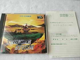 THUNDER STOM FX (Cobra Command) MEGA CD shooter game Boxed tested -c0628-