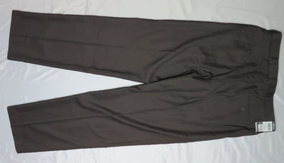 PANTALONES PARA HOMBRES KENNETH COLE REACTION 34X34 GRIS PIN BALL VESTIDO PLISADO RELAJADO NWT Foto 1 de 4