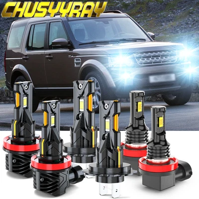 Combo de farol de neblina farol de LED Hi-Lo para Land Rover LR2 LR4 2010-2015 - Imagem 1 de 4