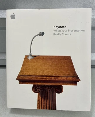 Apple Presentation Software Keynote 2003 Mac M8820Z/A - Image 1 of 4