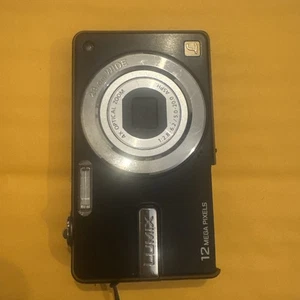 Panasonic Digital Camera Lumix DMC-F3 12MP Black - Missing Battery Flap - Picture 1 of 7