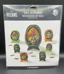 Disney Villains Halloween Haunted House Party Table Decorations Kit NIP  - Picture 1 of 2