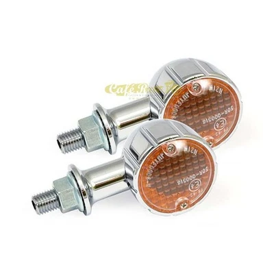 Paar Blinker Aluminium Von 40mm Genehmigt für Custom Und cafe racer - Bild 1 von 2