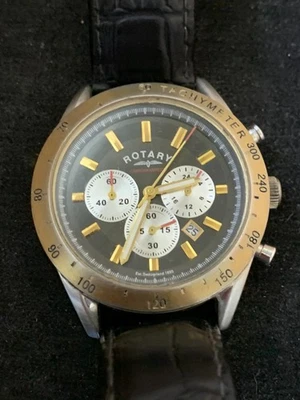 Reloj Hombre Rotary Cronógrafo Dos Tonos Acero Inoxidable GB03429/20 Foto 1 de 4