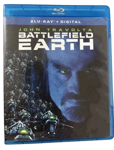 Battlefield Earth Blu-ray DVD Movie John Travolta Forest Whitaker - Foto 1 di 3