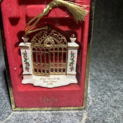 Lenox 2005 primer año en la casa nueva adorno de porcelana. En embalaje original Foto 1 de 4