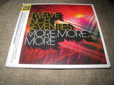 TWELVE INCH SEVENTIES MORE MORE MORE USED THREE DISC UK CD ALBUM INC THE O'JAYS. - Image 1 of 4