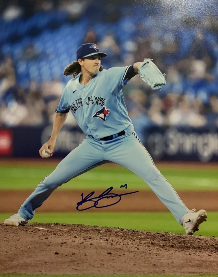 FOTO AUTOGRAFIADA 11X14 KEVIN GAUSMAN TORONTO BLUE JAYS - E Foto 1 de 1