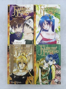 Faeries' Landing Lot Of 4 Vol 1-4 Manga Paper Books Graphic Novel in English - Picture 1 of 22