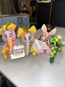 Heffalump Woozle #2, #3 , #4c Disney Winnie the Pooh New with tags Set Of 4 - Picture 1 of 7