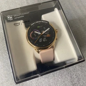 FOSSIL GEN 6 DISPLAY WELLNESS Touchscreen Smartwatch FTW4071 Women's Pink New - Photo 1 sur 17