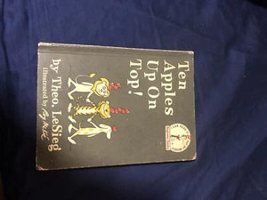 Dr. Seuss Ten Apples Up On Top! Theo LeSieg Hardcover 1961 Vintage - Bild 1 von 4