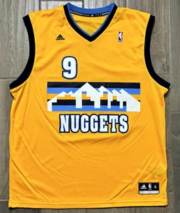 Andre Iguodala #9 Denver Nuggets Basketball Jersey adidas Yellow - Size XL - Picture 1 of 9