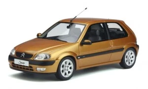 Otto Mobile 1/18 Scale Resin OT893 - 2000 Citroën Saxo VTS - Jaune Heliodor - Picture 1 of 5