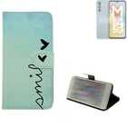 360 wallet case protective cover for Samsung Galaxi M14 5G Design smile