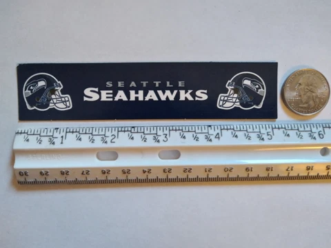 NFL Seattle Seahawks Team Magnet Put On Refrigerator Or Any Metal Surface Cover
