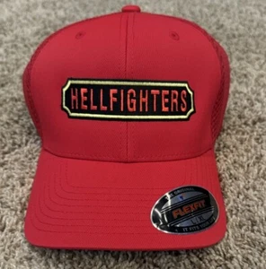 NEW Red hellfighters Fitted Hat Cap Hip Hop Style Size L/XL - Picture 1 of 6