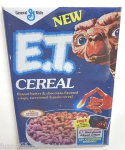 E.T. Vintage Cereal Box 2" x 3" Refrigerator or Locker MAGNET - Picture 1 of 3