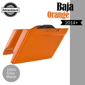 Alforja estirada Advanblack BAJA NARANJA se adapta a 14+ Harley Street Road Glide - Imagen 1 de 10