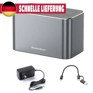 Disque dur Dock Adaptateur SAS vers USB 3.0 5Gbps pour disque dur SSD SATA/SAS 2,5 et 3,5 pouces - Photo 1/11